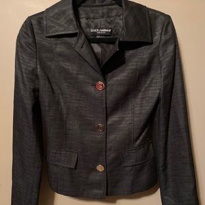 DOLCE GABBANA  JACKET SUIT COAT 38